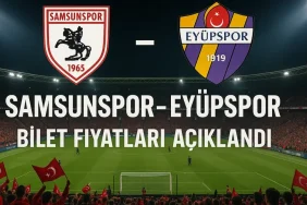 Samsunspor - Eyüpspor Maçı Bilet Fiyatları