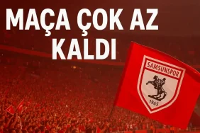 Samsunspor – Hamrun Spartans Maçına Çok Az Kaldı